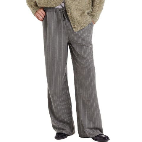 DISPONIBLE EN LIGNE SEULEMENT Pantalon Femme Vert Rayée Gris Compania Fantastica 53C/11084