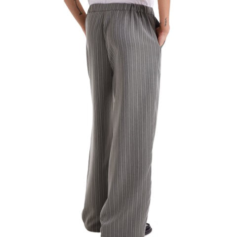 DISPONIBLE EN LIGNE SEULEMENT Pantalon Femme Vert Rayée Gris Compania Fantastica 53C/11084