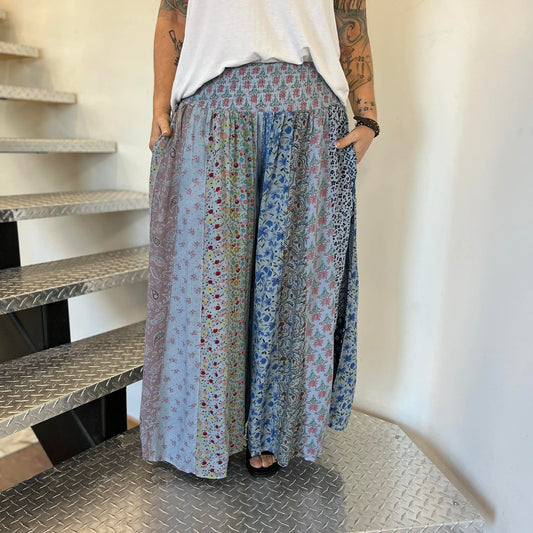 Pantalon Day Tripper Patchwork Rayonne 6287-ASSORTIE