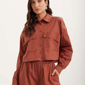 DISPONIBLE EN LIGNE SEULEMENT - LEZ A LEZ – CHEMISE COURTE – 7402E-018455