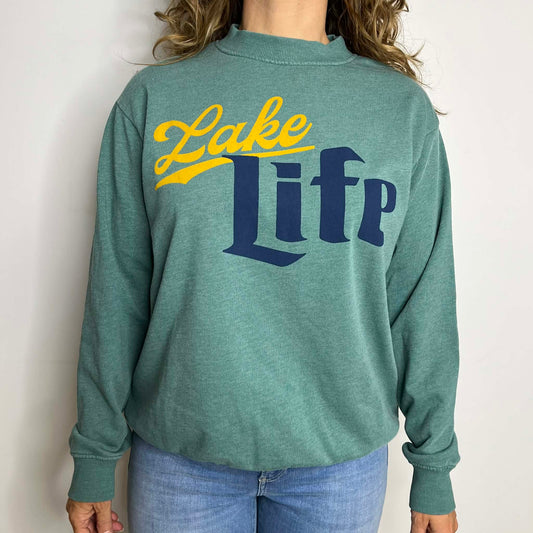 Crew Neck Lake Life Hrt & Luv FV47