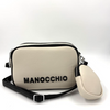 Sacs à Bandouillere Beige Noir Manocchio 88925-1
