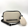 Sacs à Bandouillere Beige Noir Manocchio 88925-1