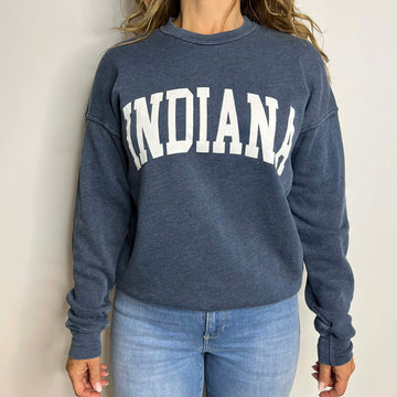 Crew Neck Indiana Hrt & Luv FV38 Bleu Jeans