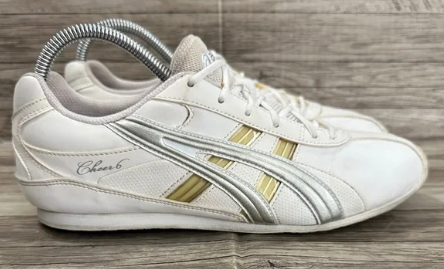 DISPONIBLE EN LIGNE SEULEMENT – SOULIERS - ASICS – FEMME - Q261Y/Q460Y - (#87) – BLANC/SILVER/OR