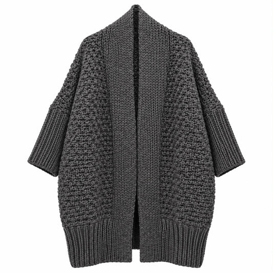 Veste longue en tricot BANDITAS AZZURA