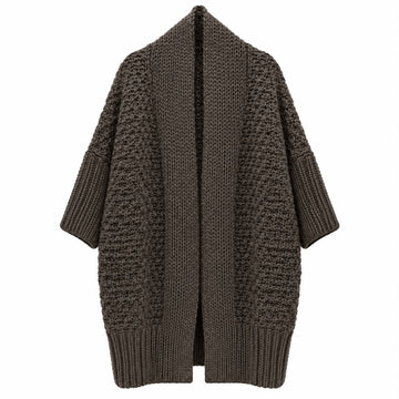 Veste longue en tricot BANDITAS AZZURA