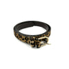 Ceinture de cuir fini Leopard - Jane -  Eco7