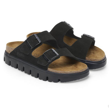 BIRKENSTOCK – ARIZONA PLATFORM – 1028403 (#144) – SUEDE NOIR