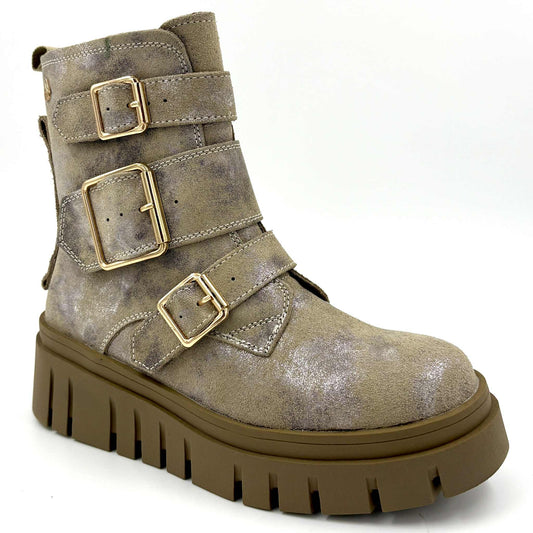 Botte Femme Beige Aqua-Flex Lg-blanche-35 (#42)