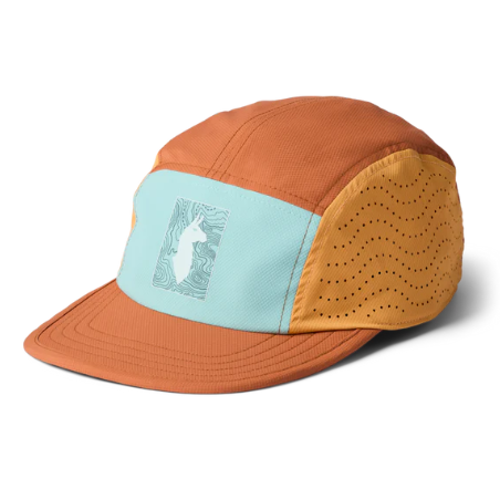 Caquette Unisexes Orange Cotopaxi Tech Plus 5-panel