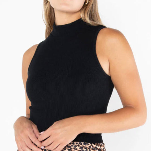 C’EST MOI – TOP SANS MANCHE A COL RAS DU COU – CEBT1017