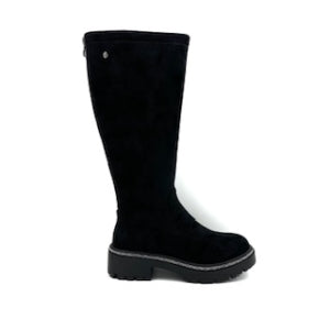 Botte Femme Noir Suede Aqua-Flex Charm-91 (#37)