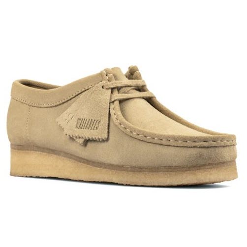 DISPONIBLE EN LIGNE SEULEMENT - CLARKS - WALLABEE - 26155545 (514) - MAPLE SUEDE