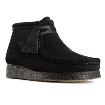 DISPONIBLE EN LIGNE SEULEMENT - CLARKS - WALLABEE BOOT - 26155521 (516) - NOIR SUEDE
