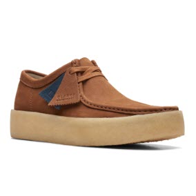 DISPONIBLE EN LIGNE SEULEMENT - CLARKS – WALLABEE CUP – 26167989 (545) – TAN NUBUCK