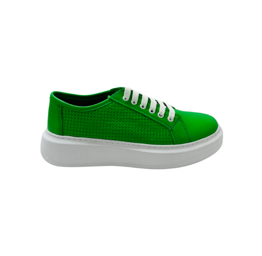 DISPONIBLE EN LIGNE SEULEMENT - TYCHE - CHAUSSURES - SNEAK PEEK - KELLY GREEN