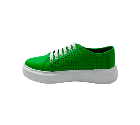 DISPONIBLE EN LIGNE SEULEMENT - TYCHE - CHAUSSURES - SNEAK PEEK - KELLY GREEN