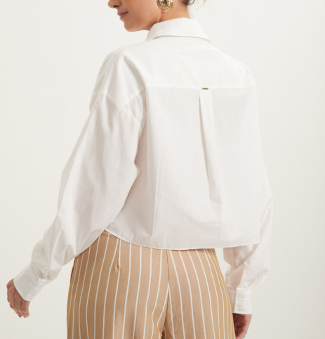 DISPONIBLE EN LIGNE SEULEMENT - LEZ A LEZ – CHEMISE – 7402E-00001  – BLANC