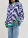 FREE PEOPLE – CLASSIC STRIPED – CREW – OB1717006-4405