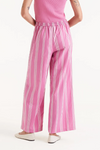 DISPONIBLE EN LIGNE SEULEMENT - COMPAÑIA FANTASTICA – PANTALON – 52C/40127 - RAYÉ ROSE