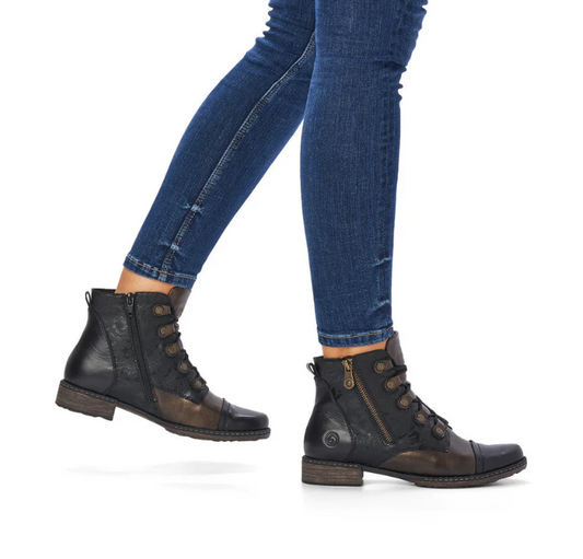 DISPONIBLE EN LIGNE SEULEMENT - REMONTE - BOTTES - D4391-02 - #126 - BLACK MULTI