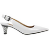 DISPONIBLE EN LIGNE SEULEMENT - J.RENEÉ - MAYETTA -  SOULIERS À TALONS - WHITE PEARL