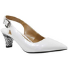 DISPONIBLE EN LIGNE SEULEMENT - J.RENEÉ - MAYETTA -  SOULIERS À TALONS - WHITE PEARL