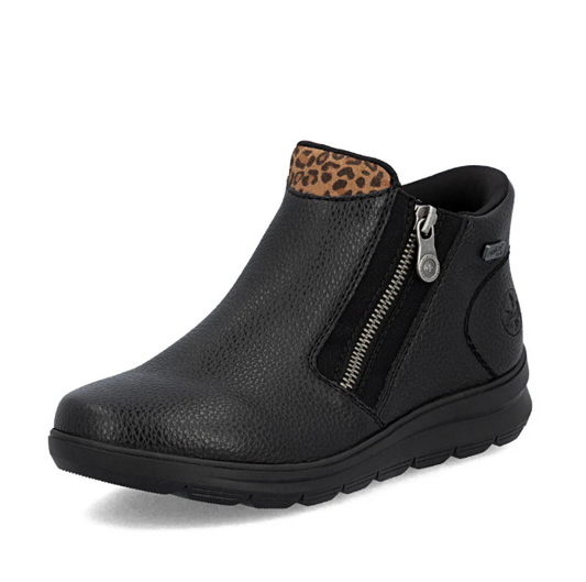 DISPONIBLE EN LIGNE SEULEMENT- Bottillon -  Rieker - Z0059-00 - Noir - #175
