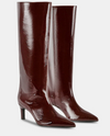 DISPONIBLE EN LIGNE SEULEMENT-STEVE MADDEN - BOTTE TALON - CAIMAN  (#152) - BURGUNDY