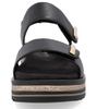 Sandales Femme Noir Remonte D0Q59