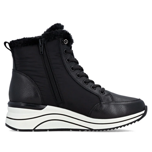 Botte Hiver Femme Noir Remonte D0T80-00 (#92)