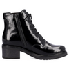 DISPONIBLE EN LIGNE SEULEMENT-Botte Femme Noir Remonte D1A72-01 (#87)