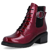 DISPONIBLE EN LIGNE SEULEMENT-Botte Femme Rouge Remonte D1A72-33 (#81)
