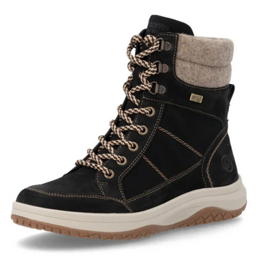 Botte Femme Noir Remonte D3q72-03 (#179)