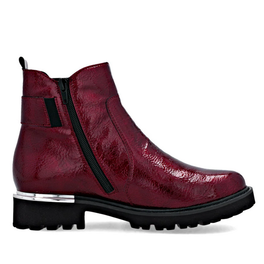 Botte Femme Rouge Remonte D8684-33 (#84)