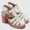 Sandales à Talon Femme Blanc Fly London Evit452fly (#2)