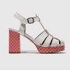 Sandales à Talon Femme Blanc Fly London Evit452fly (#2)