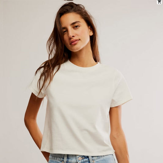 FREE PEOPLE – T-SHIRT – EVERYDAY TEE – OB2187898-1103