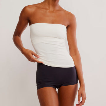 Le Tube Carrie Free People ft708b-1100 Blanc