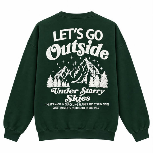 Crewneck Sweet Caroline Let's go outside FV194