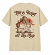 T-Shirt Sweet Claire Life is better FV207