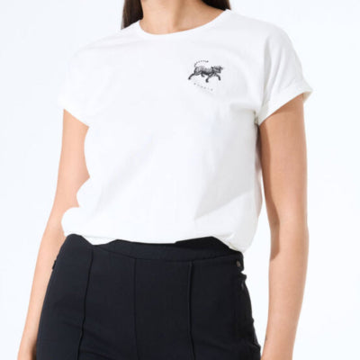 GARCIA - T-SHIRT MANCHE COURTE Z0012-53 - BLANC