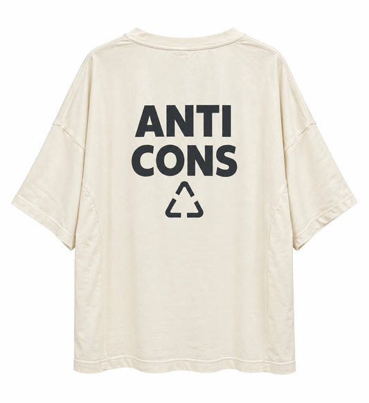 T-Shirt BANDITAS Ridge Ivory Anticons
