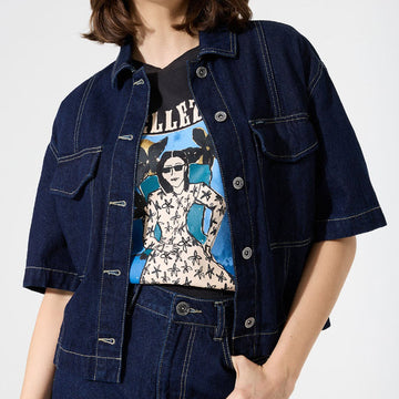 DISPONIBLE EN LIGNE SEULEMENT - GARCIA – JACKET – #H50090-8888 – JEANS