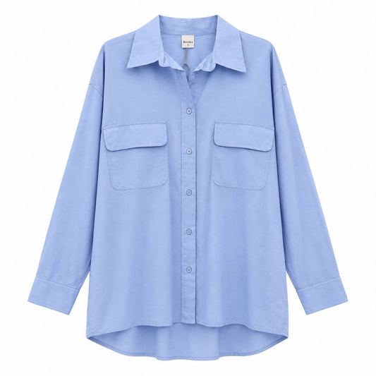 Chemise BANDITAS Hutting Bleu pale