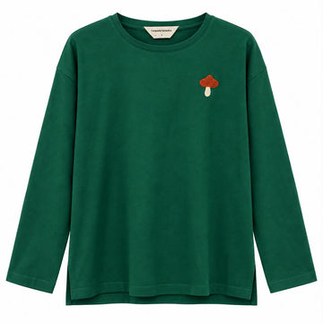 T-shirt 100 % coton à rayures noires imprimées COMPANIA FANTASTICA 63C/42018