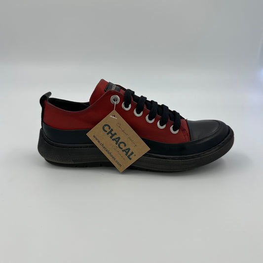 DISPONIBLE EN LIGNE SEULEMENT - CHACAL - CHAUSSURES - #6162 - NOBUCK GRAS ROJO