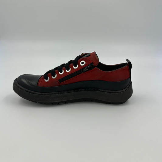 DISPONIBLE EN LIGNE SEULEMENT - CHACAL - CHAUSSURES - #6162 - NOBUCK GRAS ROJO