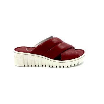 DISPONIBLE EN LIGNE SEULEMENT - TYCHE - SANDALES - TELLY - ROUGE